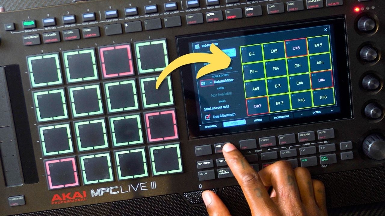 Как я создаю мелодии с нуля на MPC Live 3