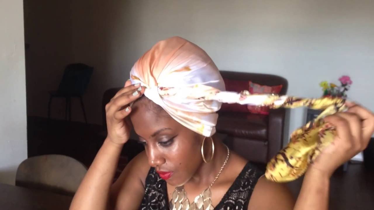 SPRING HEADWRAP  TUTORIAL l MYROYALJEWELS