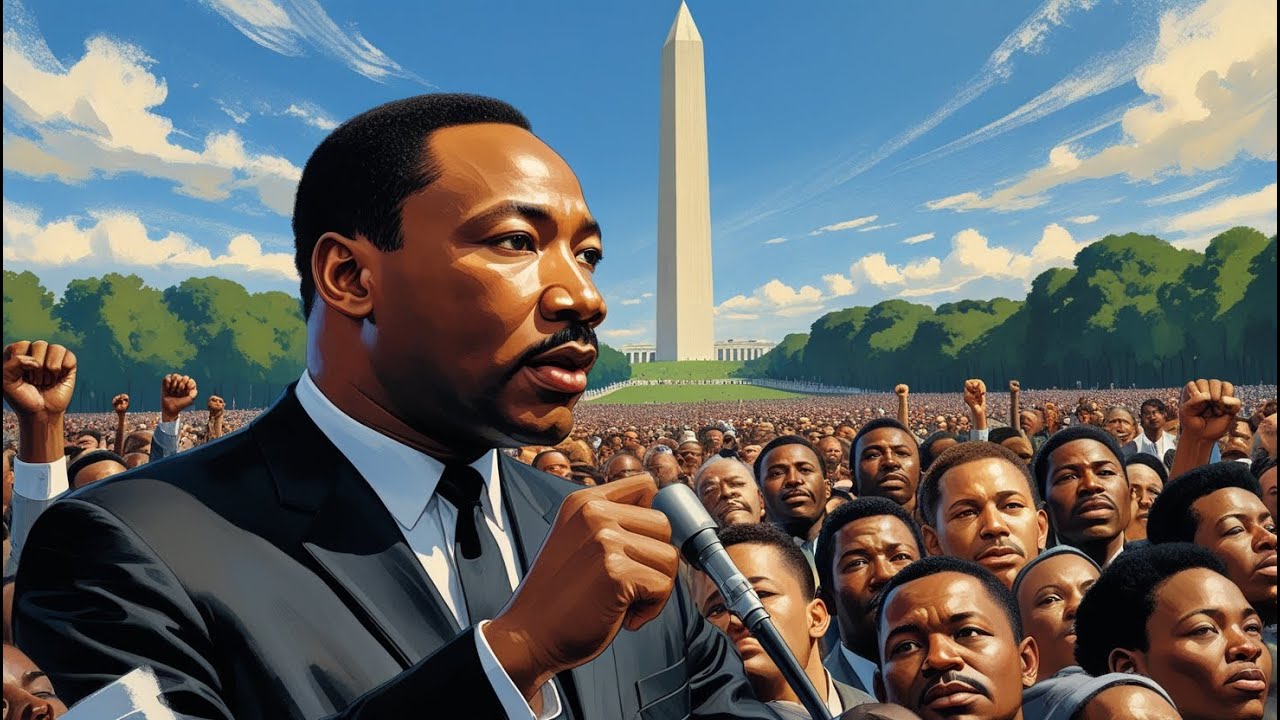 Martin Luther King Jr, Civil Rights Leader, History for Kids, Children Learning Biography