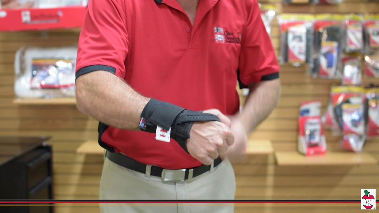 Core Elastic Wrist Brace With Flexible Stays