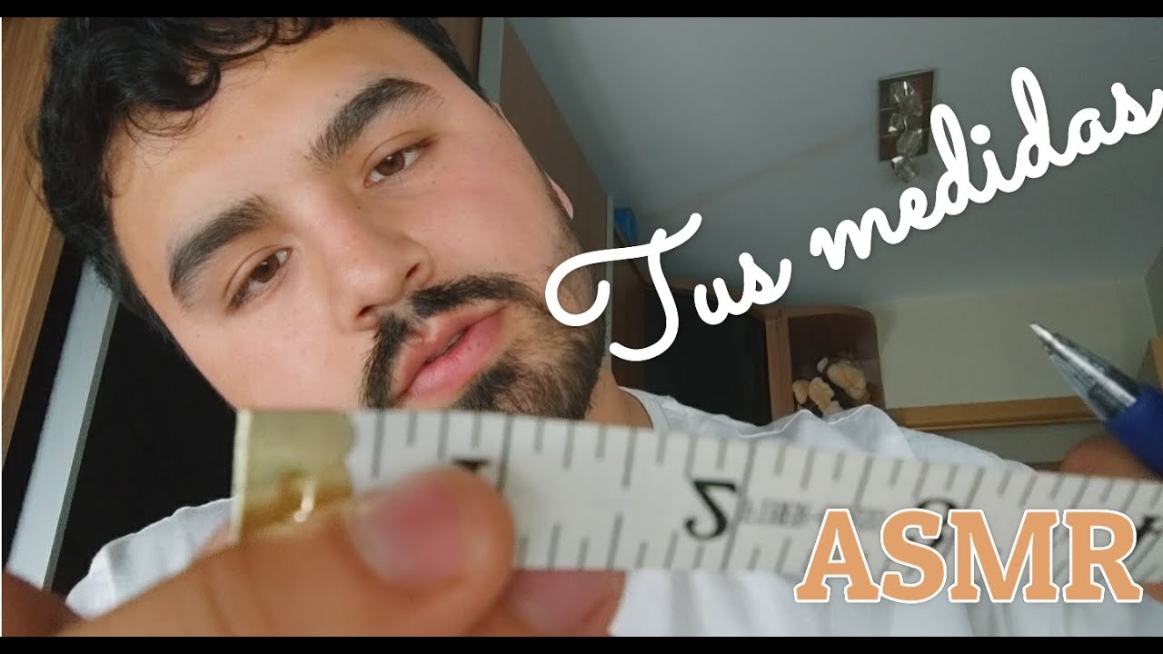 📐TOMO tus MEDIDAS ASMR📏 | Roleplay Español