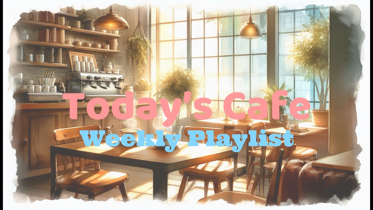 Weekly Morning Cafe Music ☕ Piano BGM｜Relaxing Coffee Shop Music｜Weekly Mix Playlist