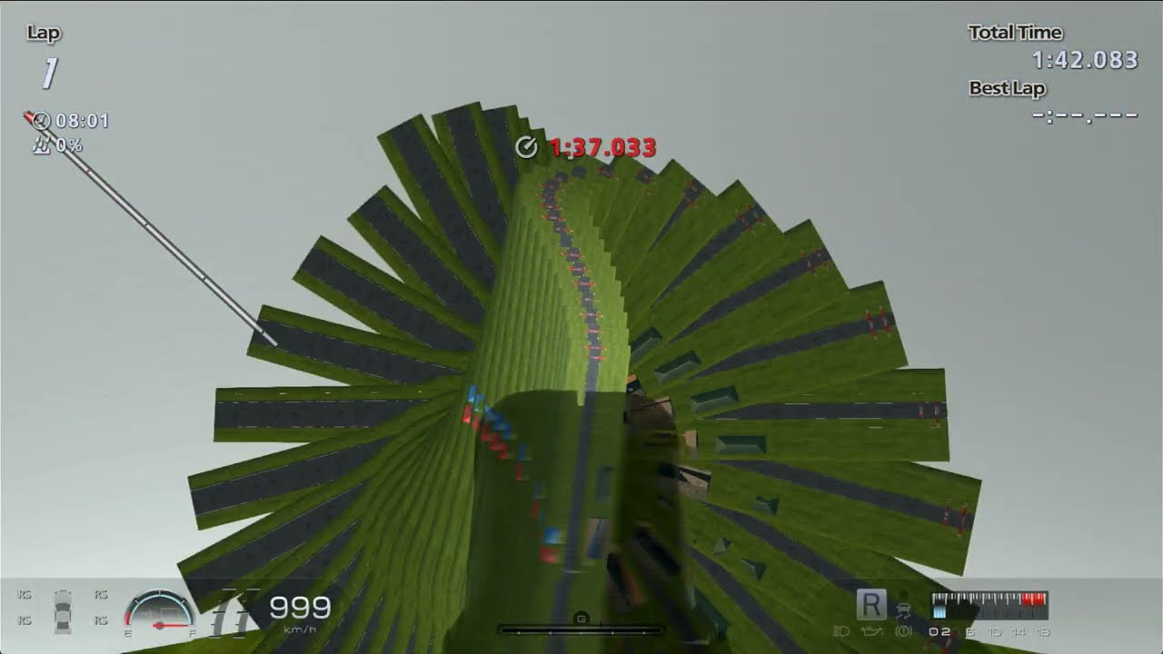 A perfectly normal Gran Turismo 6 custom track