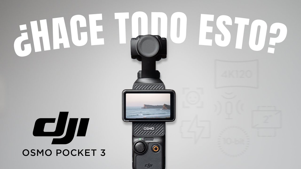 DJI Osmo Pocket 3 al detalle: te cuento TODAS sus funciones | Guía para PRINCIPIANTES