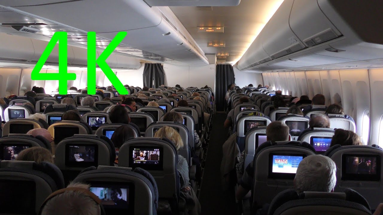 (4K) British Airways 747 Flight From LHR To ORD (includes cockpit views!) (Flight 295 Trip Report)
