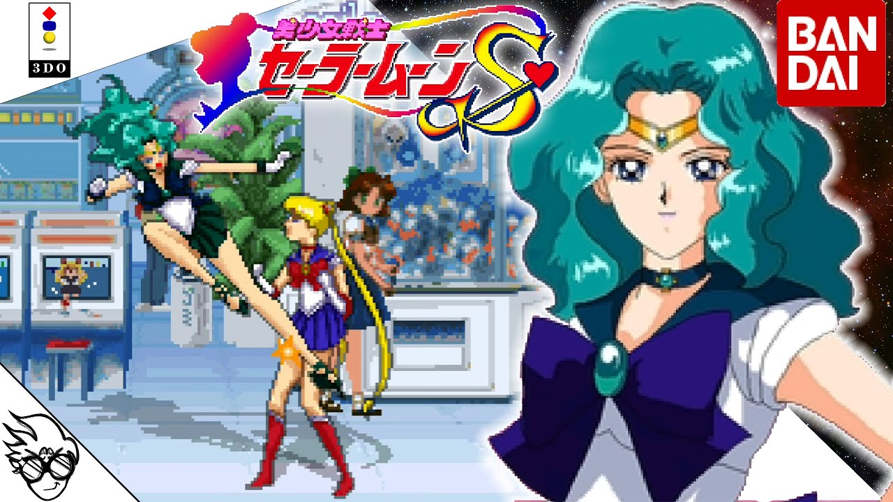 Pretty Soldier Sailor Moon S (3DO / 1995) - Sailor Neptune [Прохождение/Длинная игра]