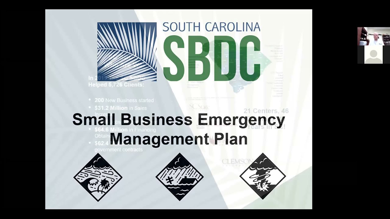SC SBDC Disaster Preparedness