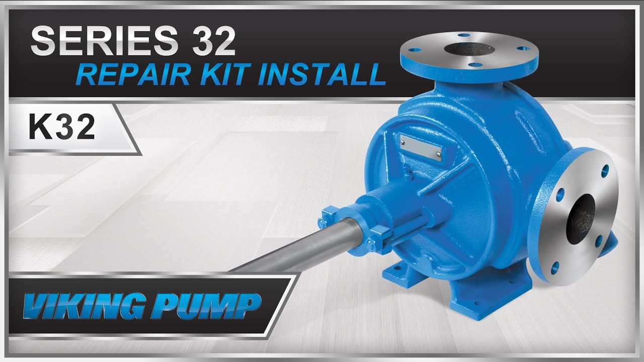 Viking Pump General Purpose Series 32 Pump Repair Kit Installation