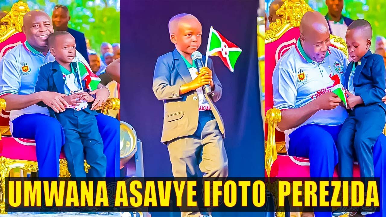 UMWANA atangaje abantu benshi imbere ya Perezida NEVA//Umviriza ukuntu avuga icongereza
