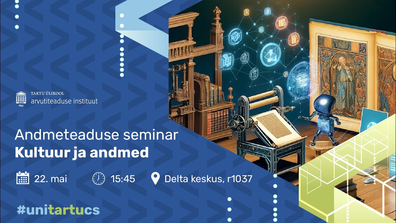 Andmeteaduse seminar „Kultuur ja andmed“