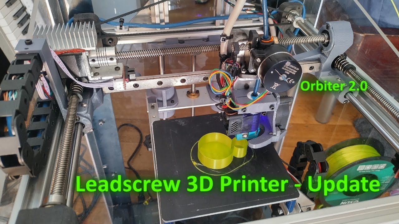 Leadscrew 3D Printer - More Upgrades