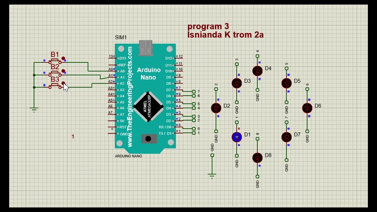 hasil praktikum 3 mikro Isnianda Khairunnisa Trom 2A