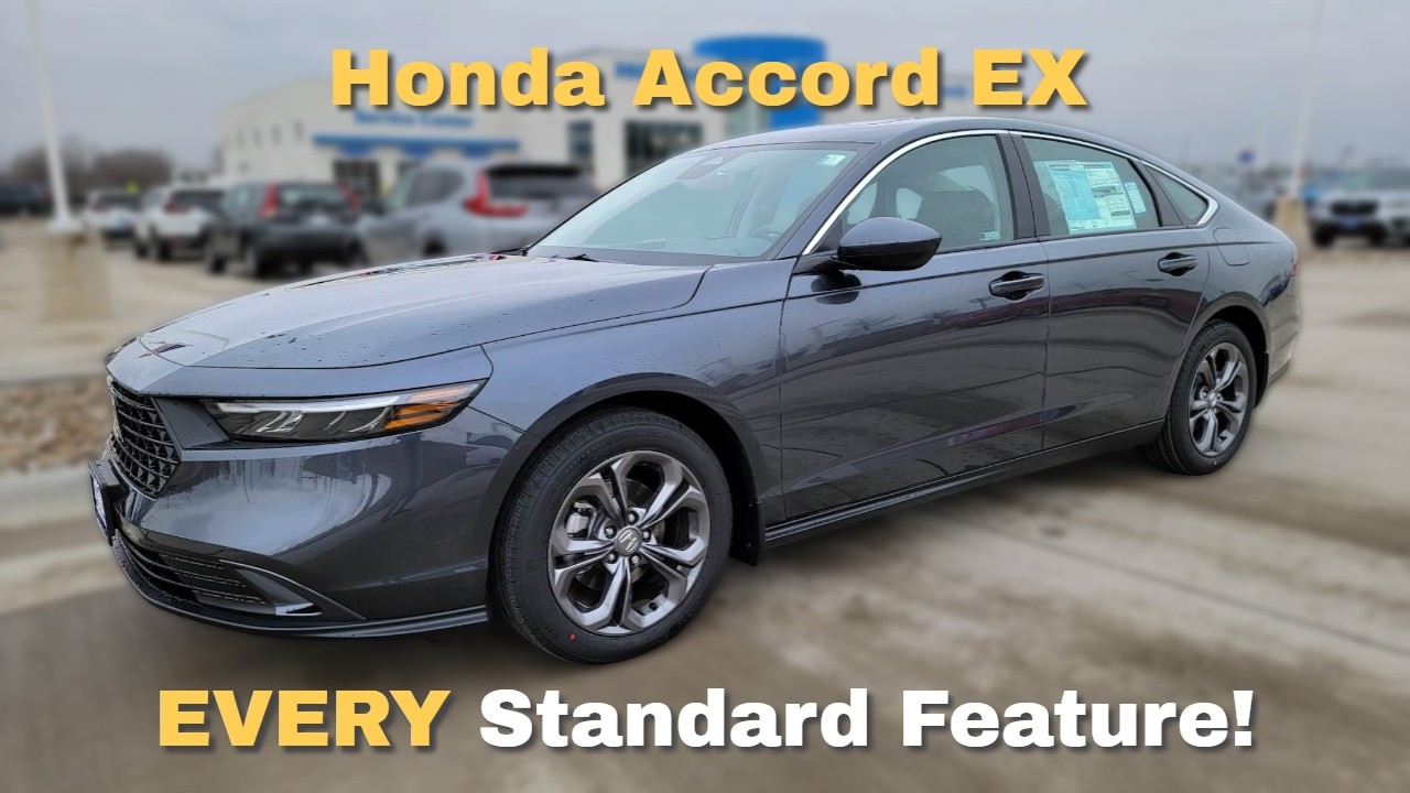 2023 Honda Accord EX Walkaround | Standard Features