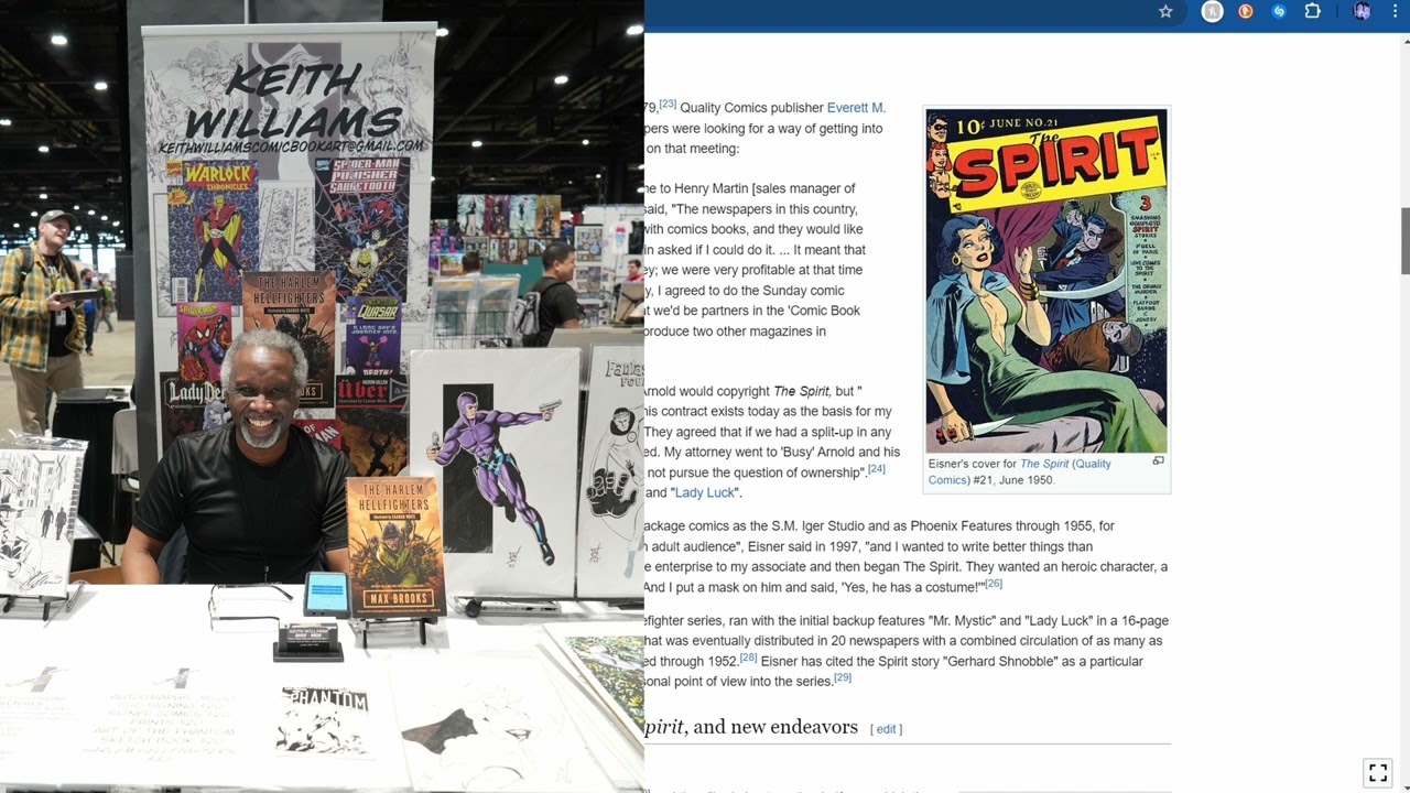 Token Cast Interview: Keith Williams (Comic Artist)