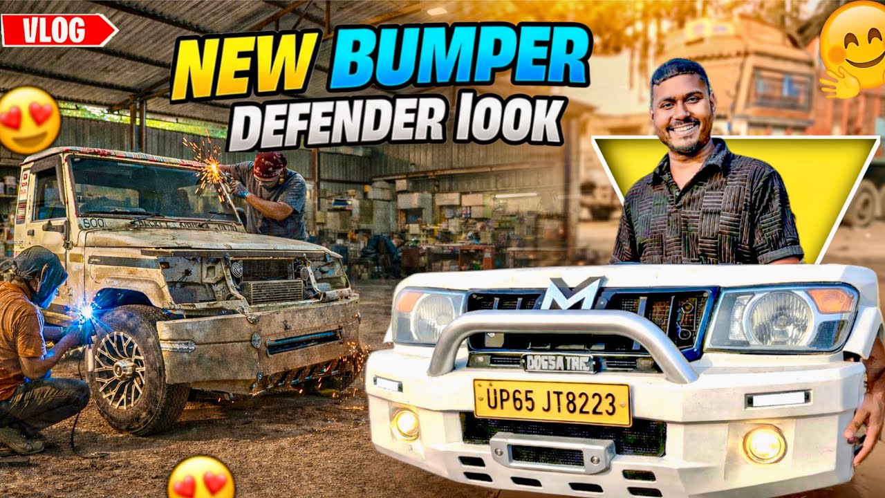 Defender Look Front Bumper Upgrade 🔥 | Value-Added Mods & Investment Build