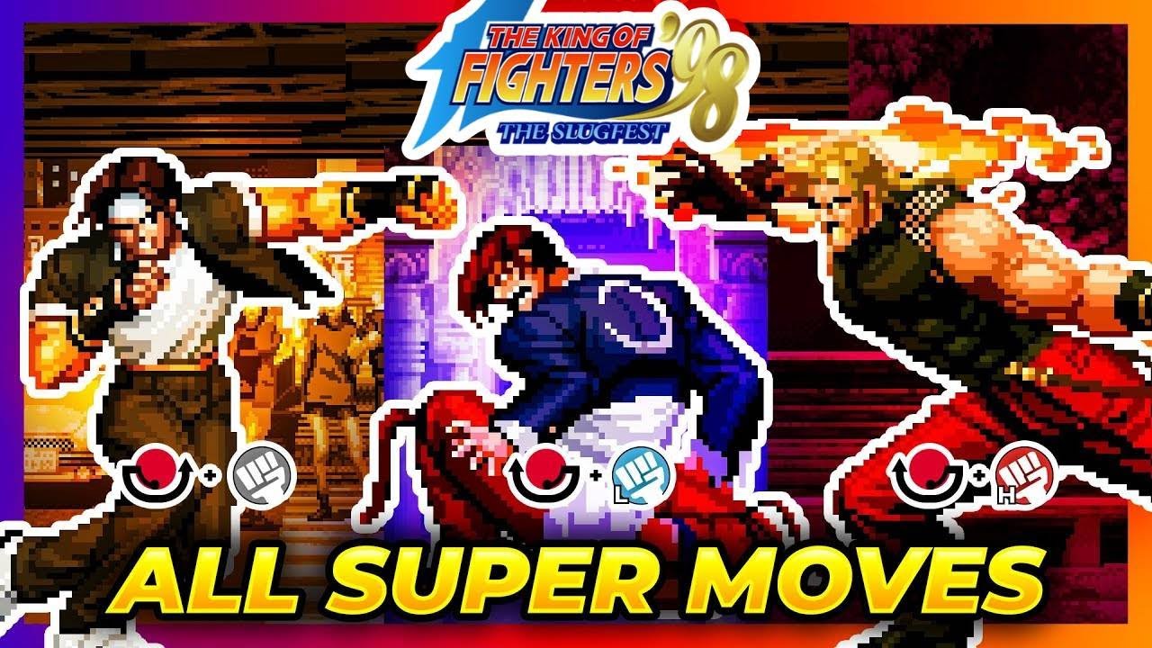 KOF ‘98 - All Characters Desperation Moves + Notations (HD 60 FPS) 💥 Ultimate Guide