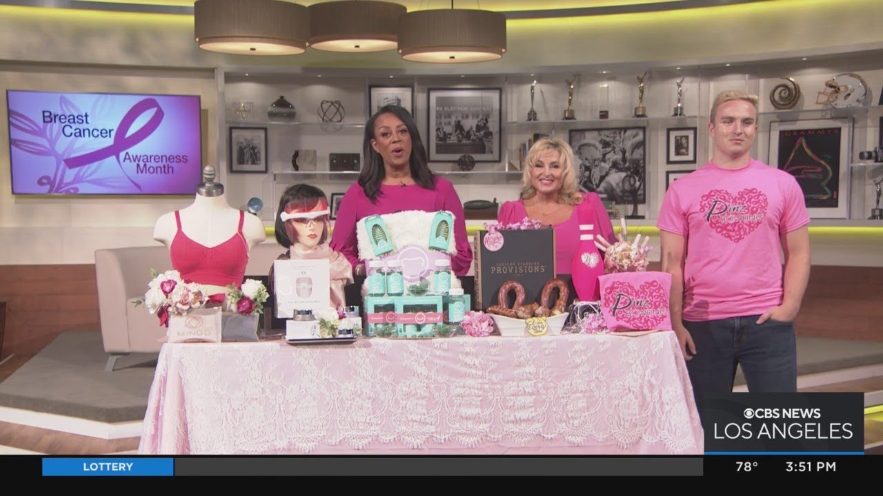 Highlighting products that support raising awareness, money for breast cancer research