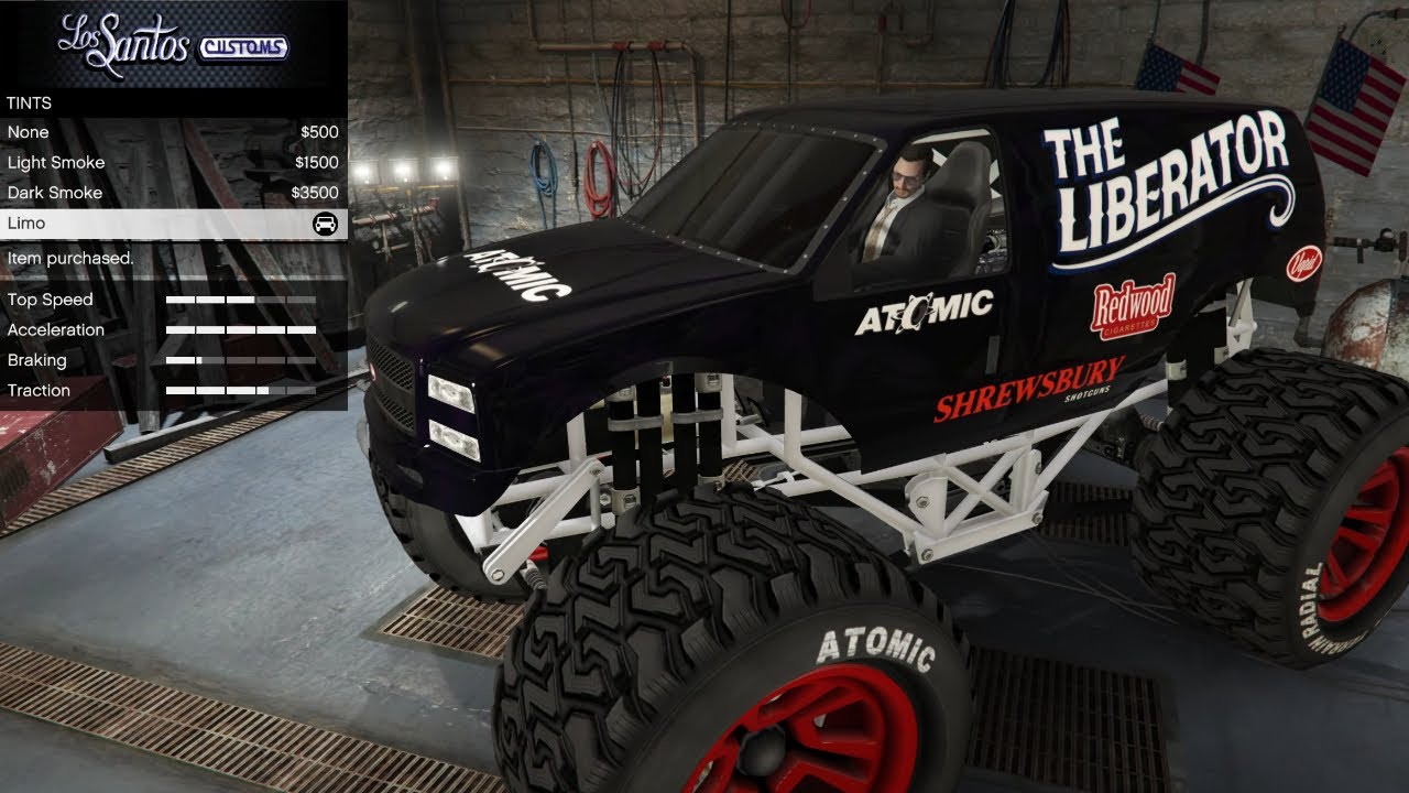 GTA Online - Vapid Liberator & Cheval Marshall Customization