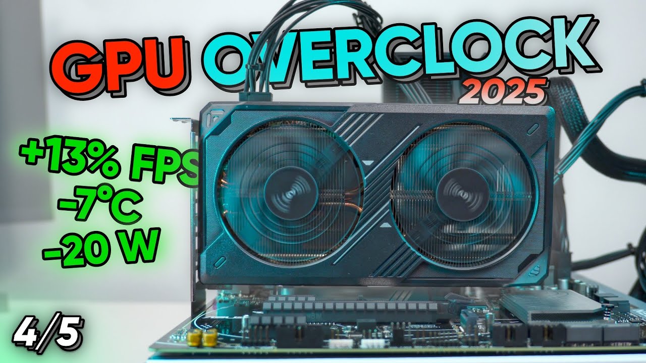Több FPS kevesebb Fogyasztással?! - GPU Overclock és Undervolt Útmutató