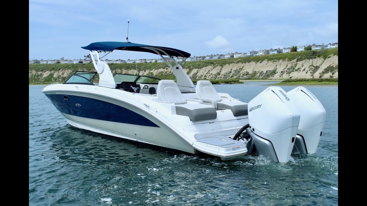 2019 Sea Ray 290 SDX with 250 HP Outboards! For Sale!