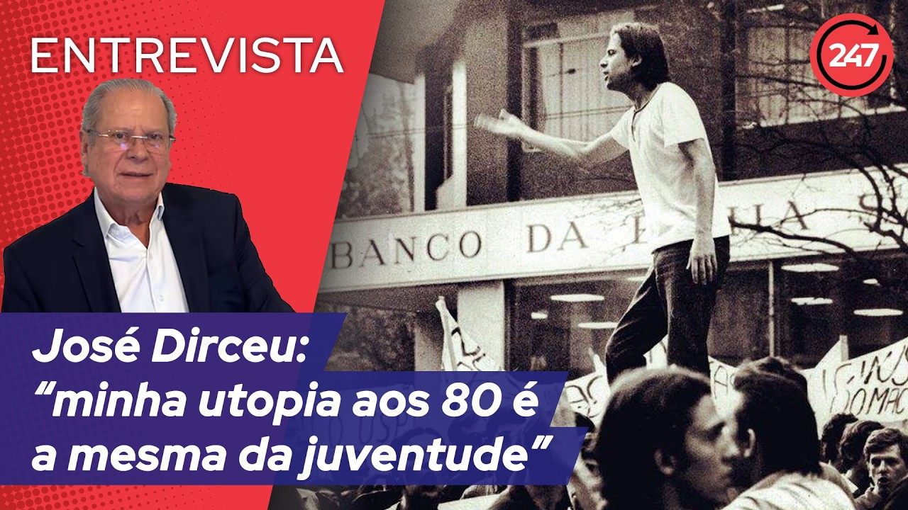 José Dirceu: “minha utopia aos 80 é a mesma da juventude”