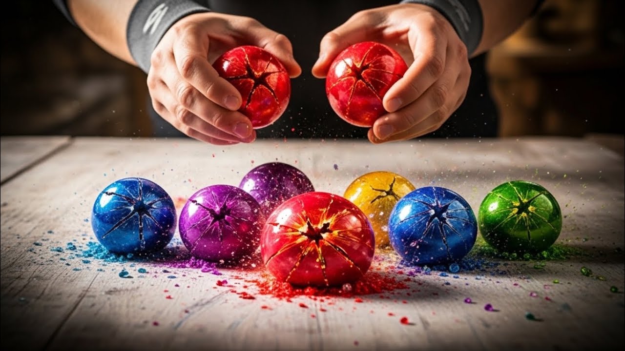 Which Ball Do You Want to Crack? 💥 | 50 Satisfying Crack Ball Moments