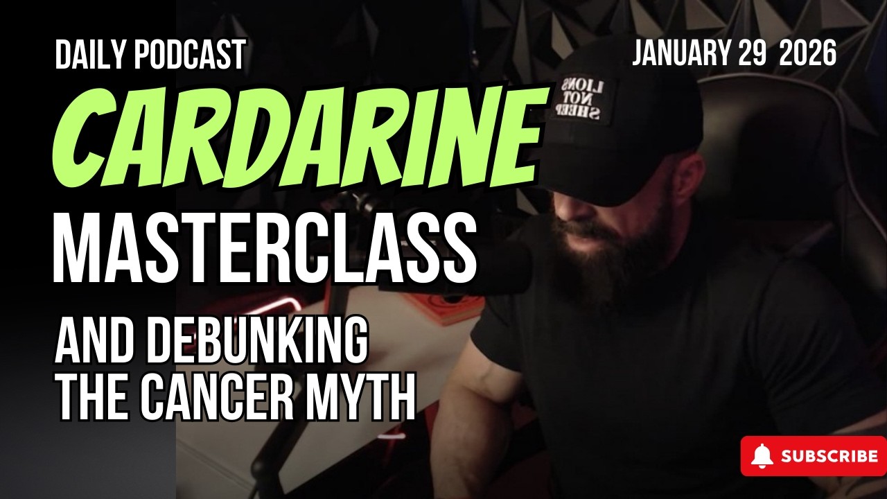 Cardarine Masterclass and the Cancer Myth - Dr Trevor Bachmeyer