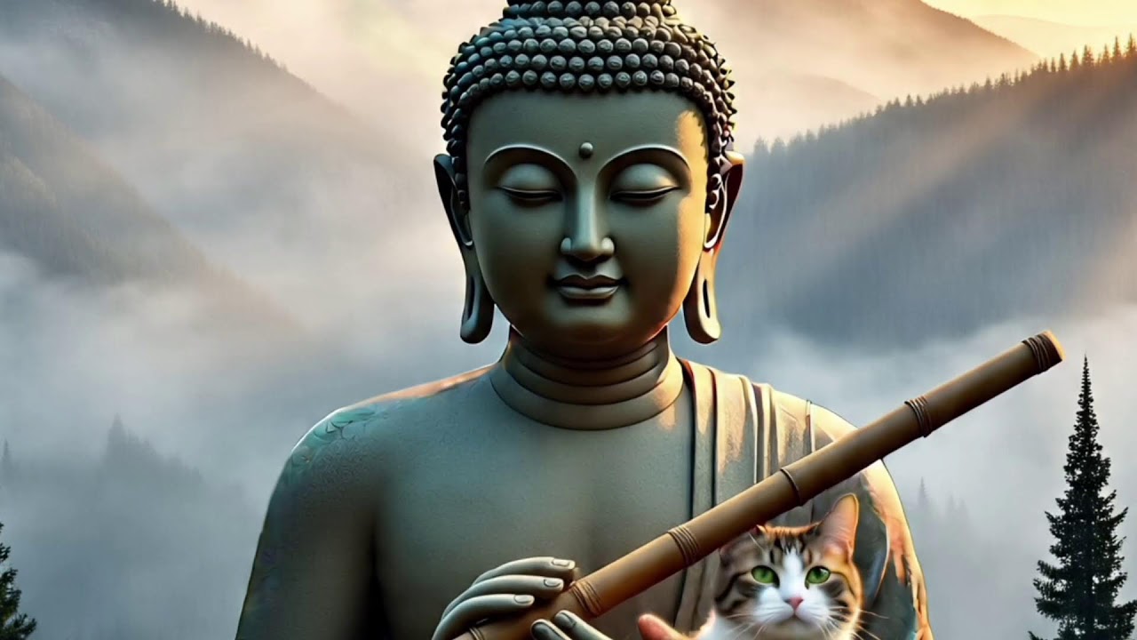 🔴 LIVE Buddha Flute Music 🎵 | बांसुरी सुकून ध्यान | Mind Peace MeditationLive