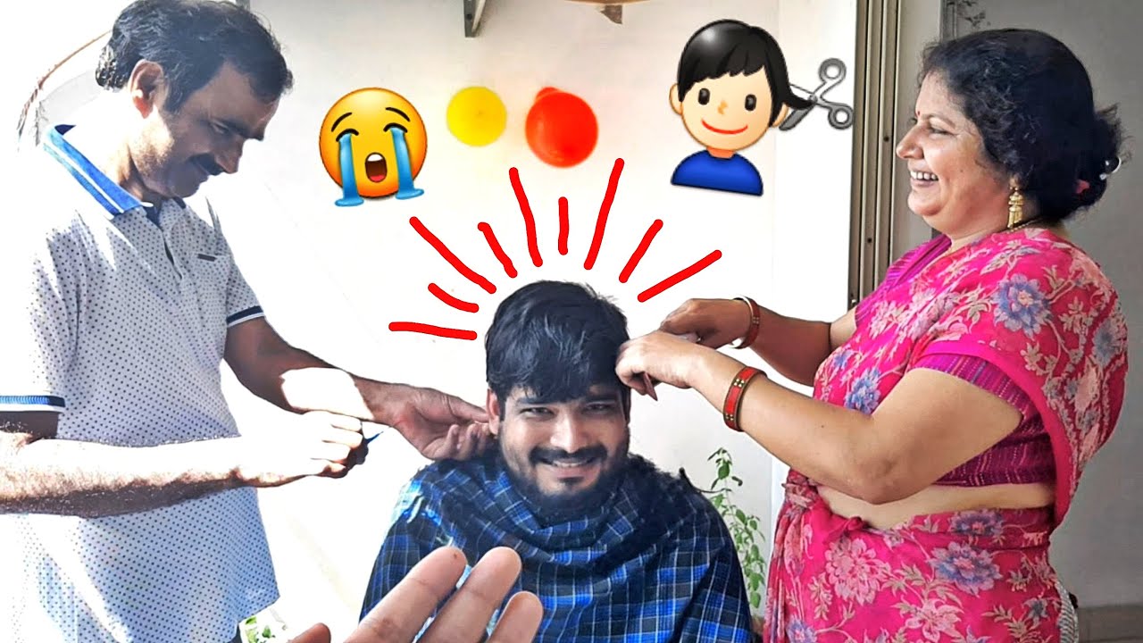 Mummy Gives Birthday Haircut at Home | Best Family Salon in India | Ishban Yadav Vlogs