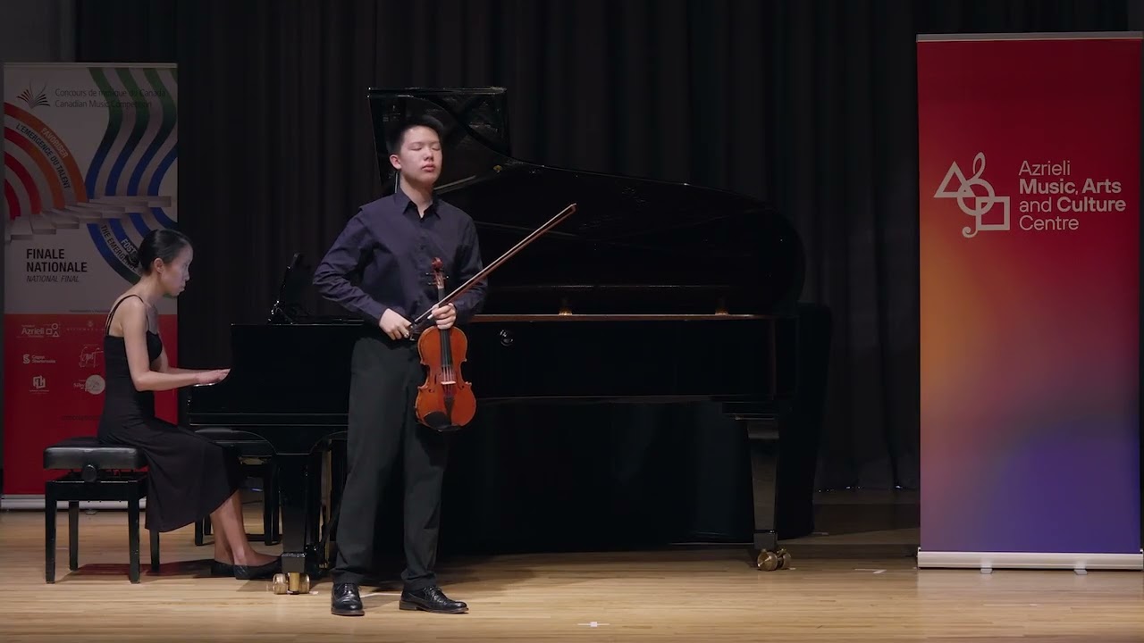Geneva Junior music Competition 2025 - Junior D - Violin - Zihuan Xu