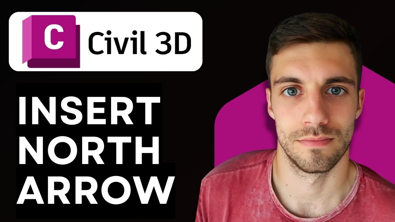 How to Insert North Arrow in Civil 3D 2026 (Full Guide)