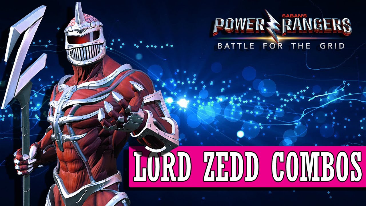 Lord Zedd Combos [Damage up to 845] - Power Rangers: Battle for the Grid [1080p/60fps] [ver 2.1]
