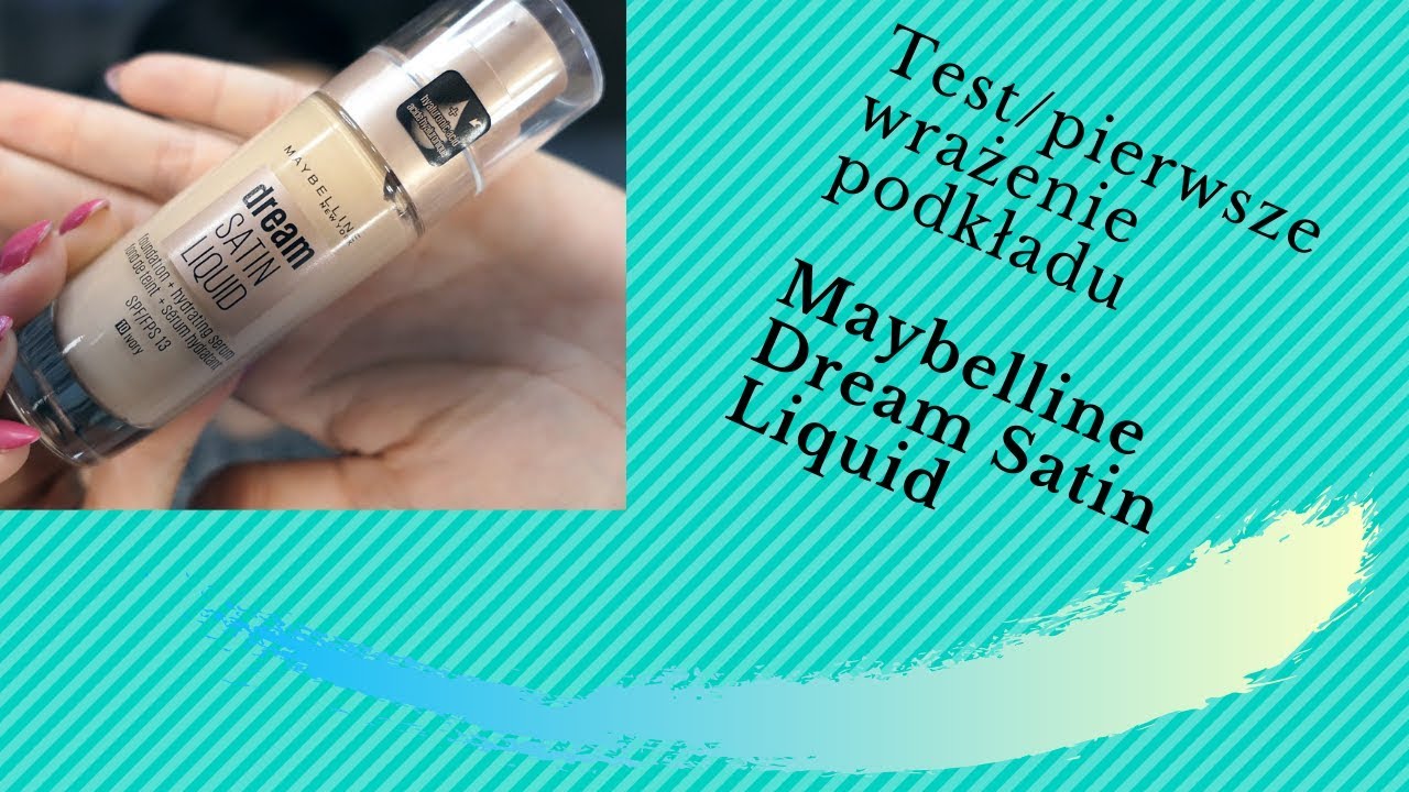 Maybelline Dram Satin Liquid |Test| Pierwsze wrażenie