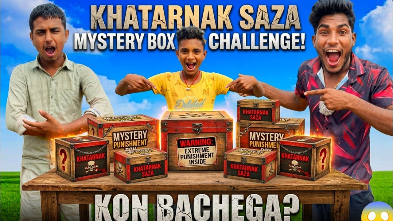 Mystery Box In Hole Challenge😱l आज तो मैं गया l Mr Zone 