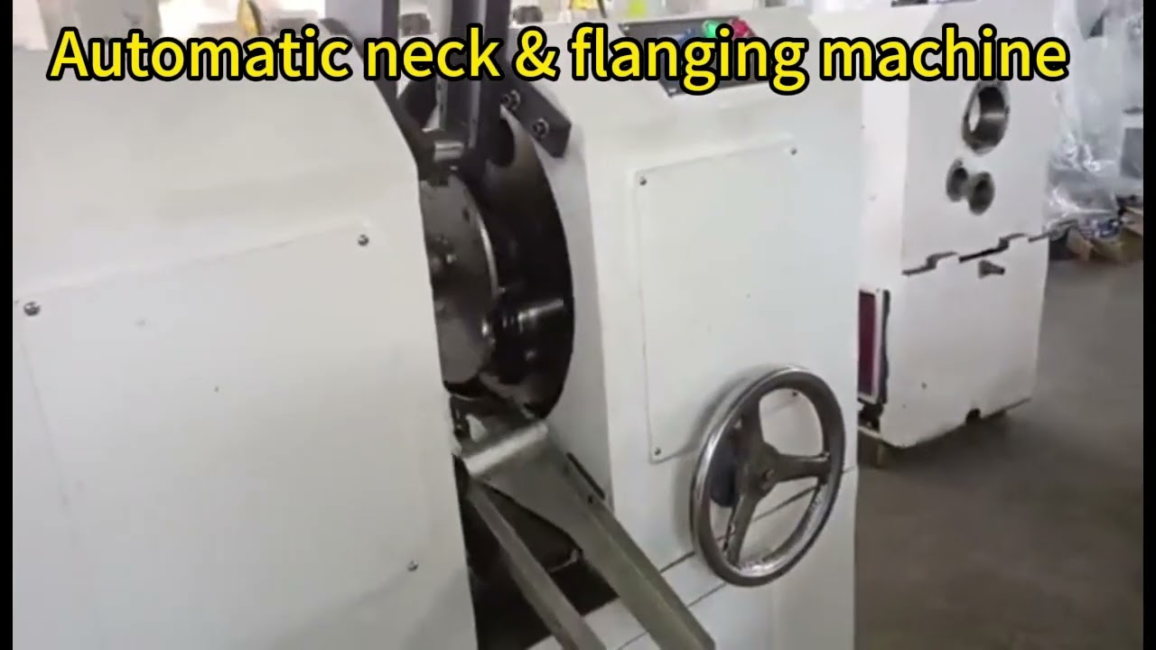 Spray can semi auto production line aerosol tin cans making machine