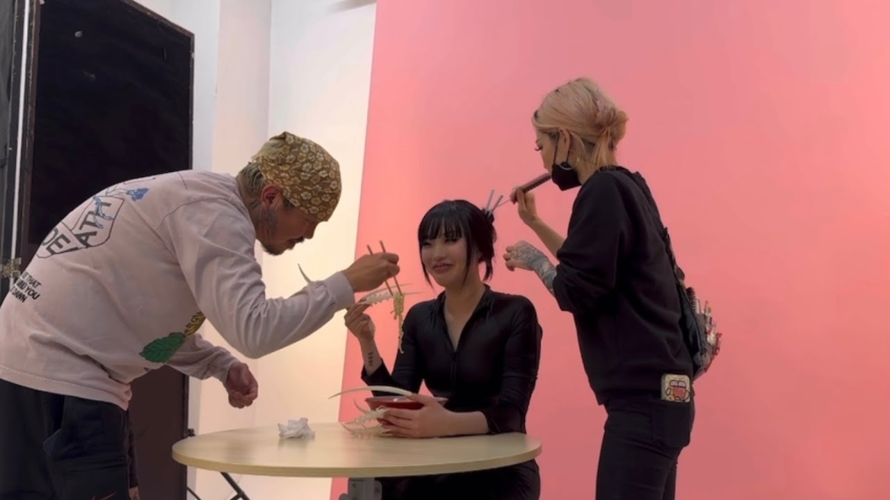 【VLOG】BEHIND THE SCENES OF PHOTOSHOOT🎀YOKKAICHIライブ🪭
