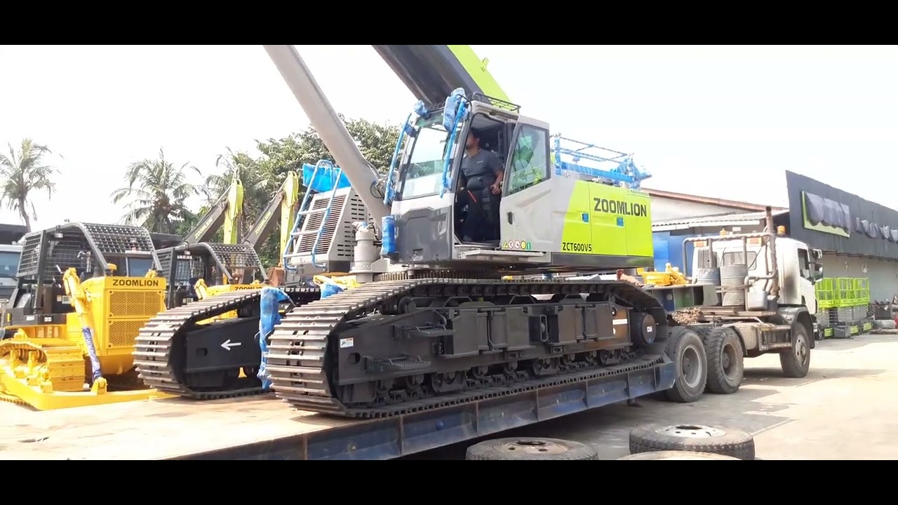 Cara Naikin CRANE ZOOMLION ZCT 600V5 2022