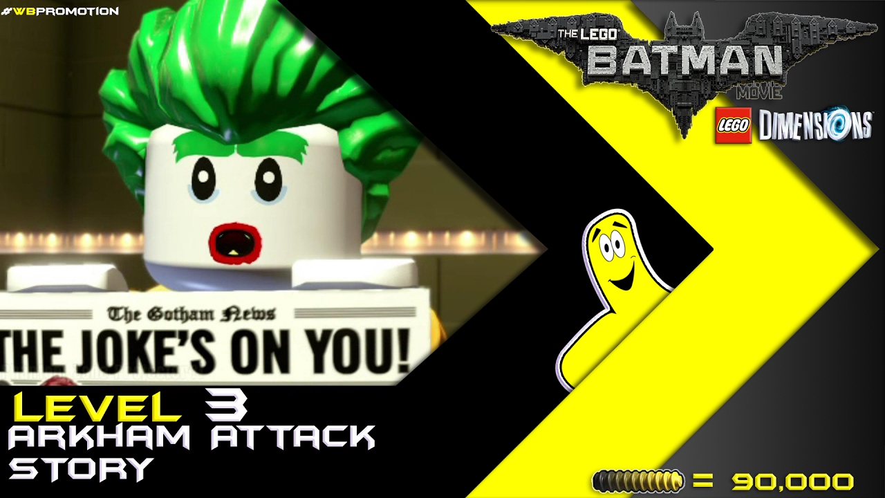 Lego Dimensions: Lego Batman Movie / Arkham Attack STORY - HTG