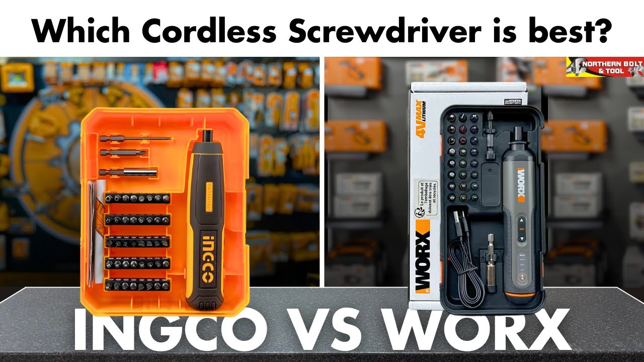 Are Cordless Screwdrivers a waste of time? Ingco CSDLI04062 vs Worx WX240