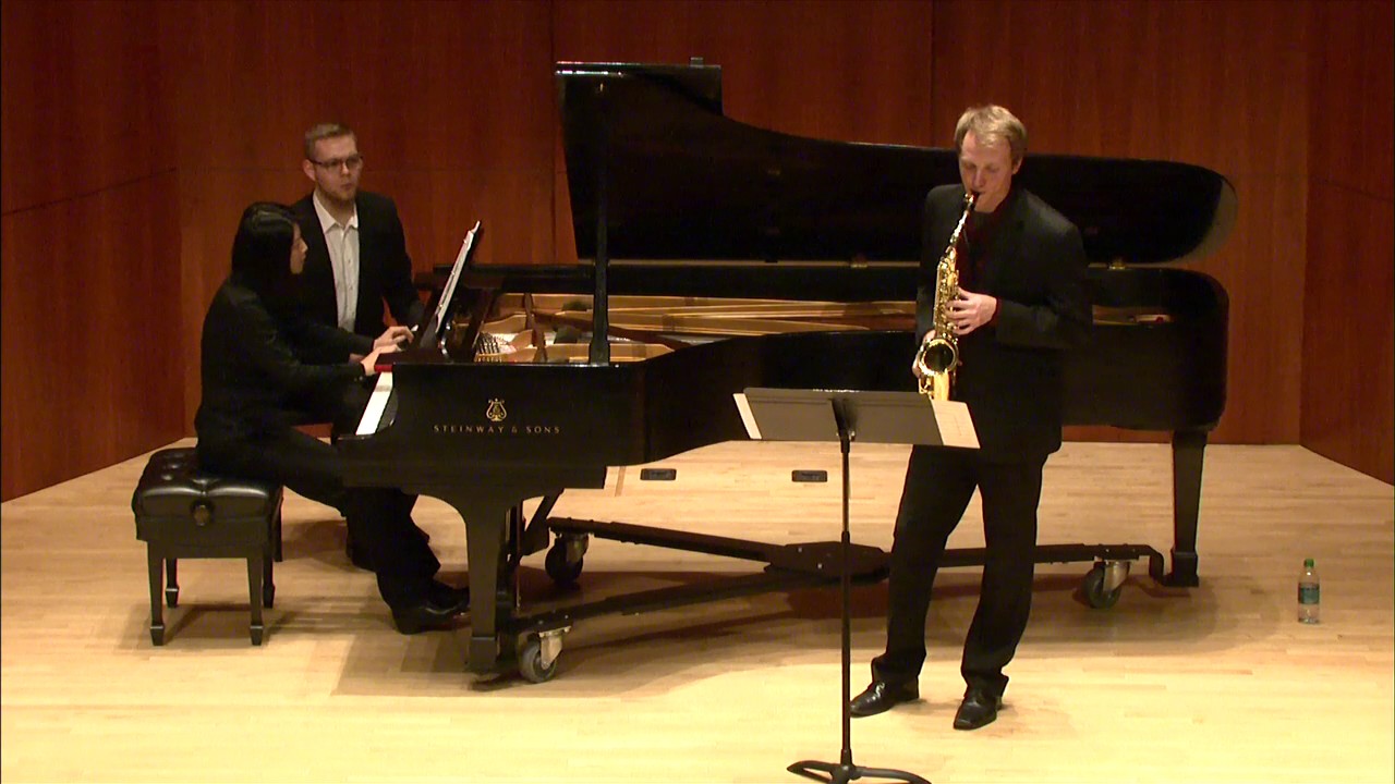 Sonata for Alto Saxophone and Piano- David Maslanka