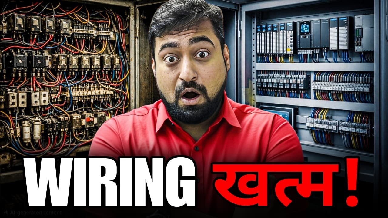 Wiring का जमाना गया!, Ab PLC Programming kyun zaroori hai? | Automation Panel PLC programming Hindi