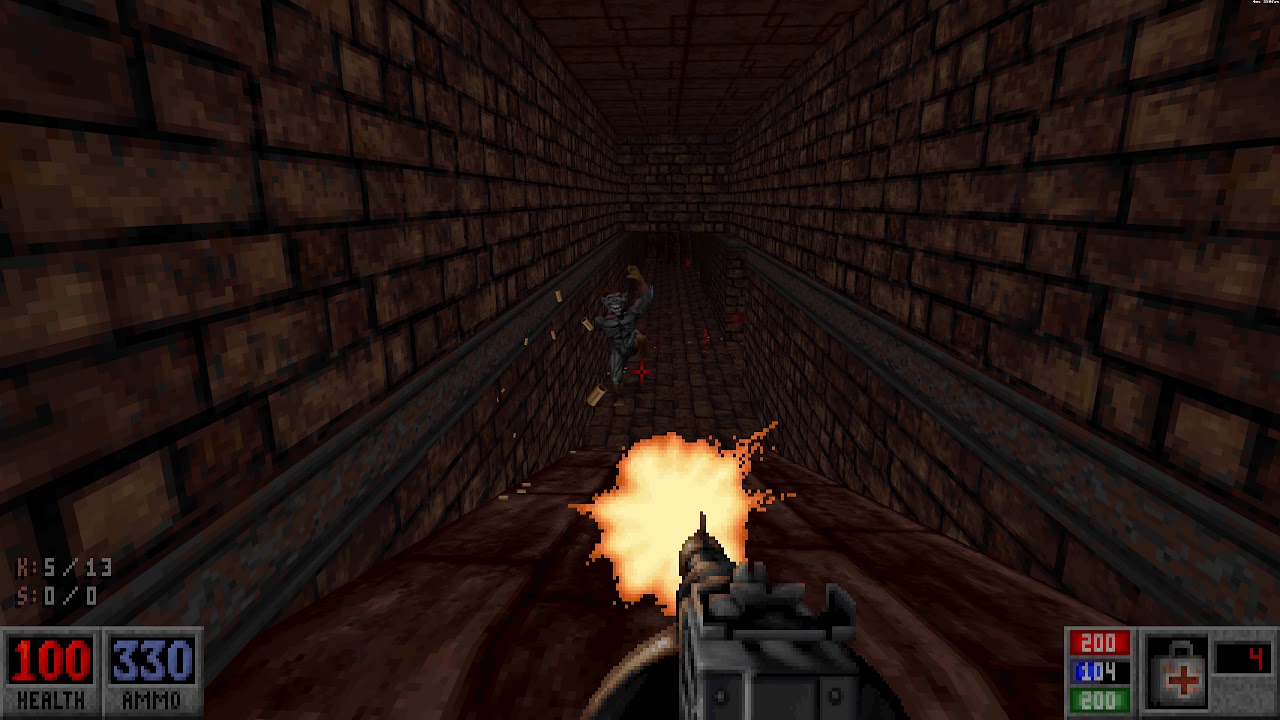 Blood: Plasma Pak (BloodGDX) - E6M8 Beauty and the Beast - All Secrets - 2160p 4K
