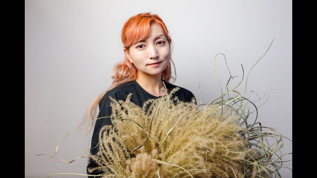 【ススキのリース】l'atelier bois アトリエボア