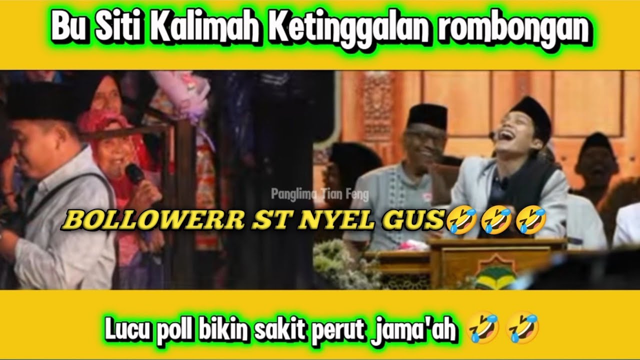 Mbah Siti bikin jama'ah Heboh,,Gus iqdam sampe ngakak dibuatnya🤣
