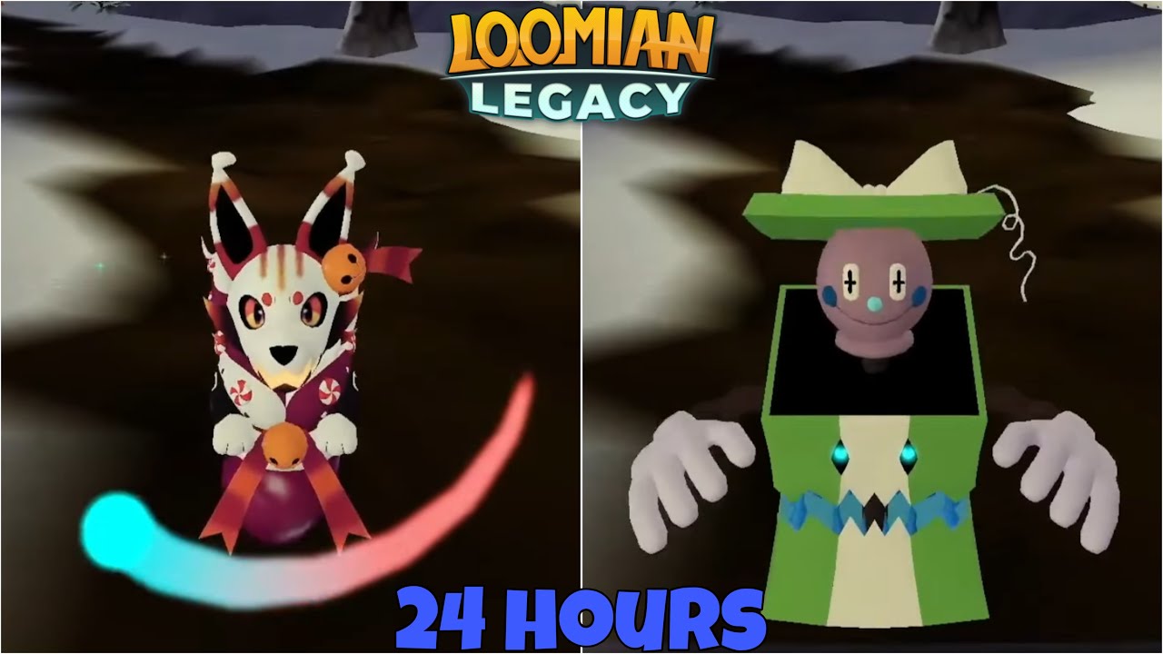 I Hunted 24 hours in Jolly Village 2025 | Loomian Legacy