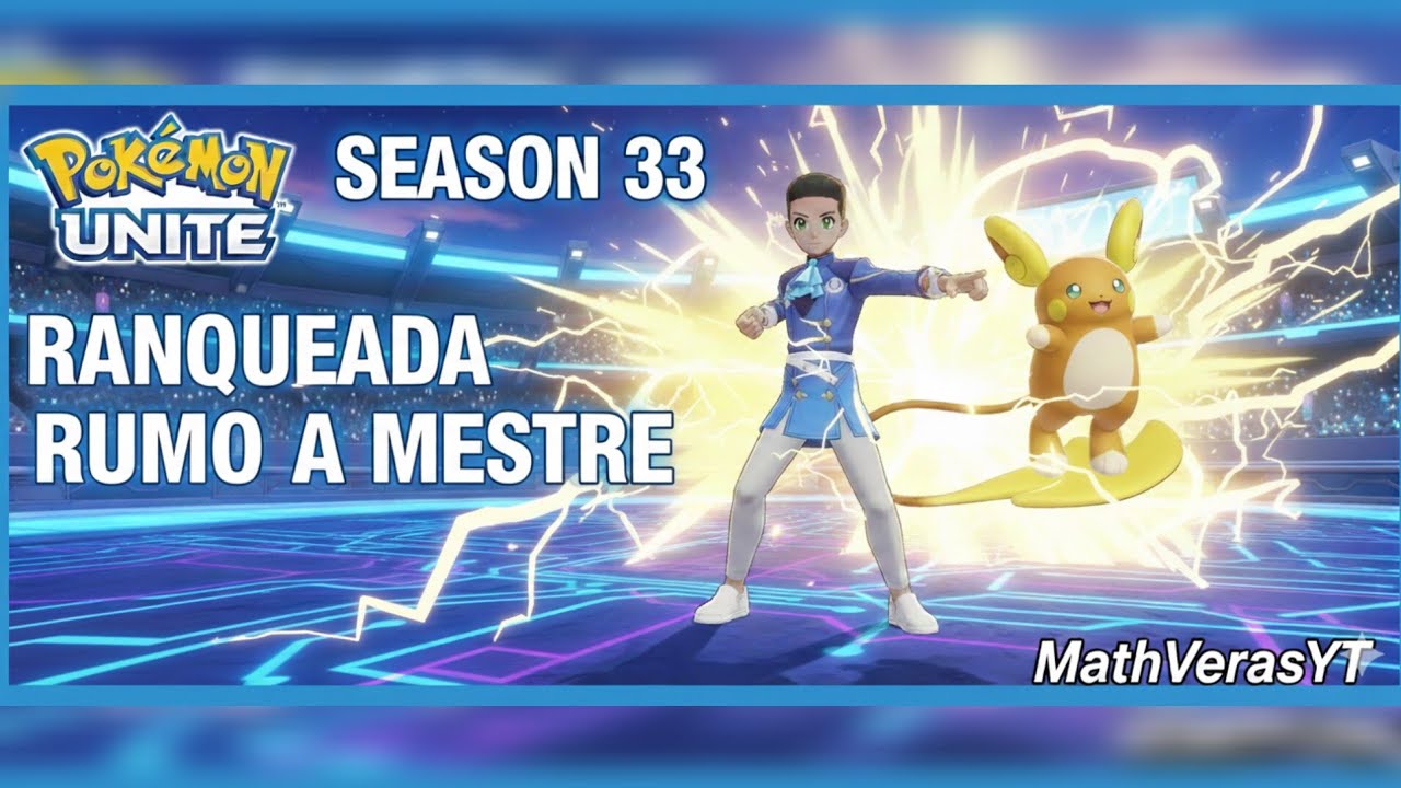 Matheus Veras está ao vivo! Pokémon Unite!