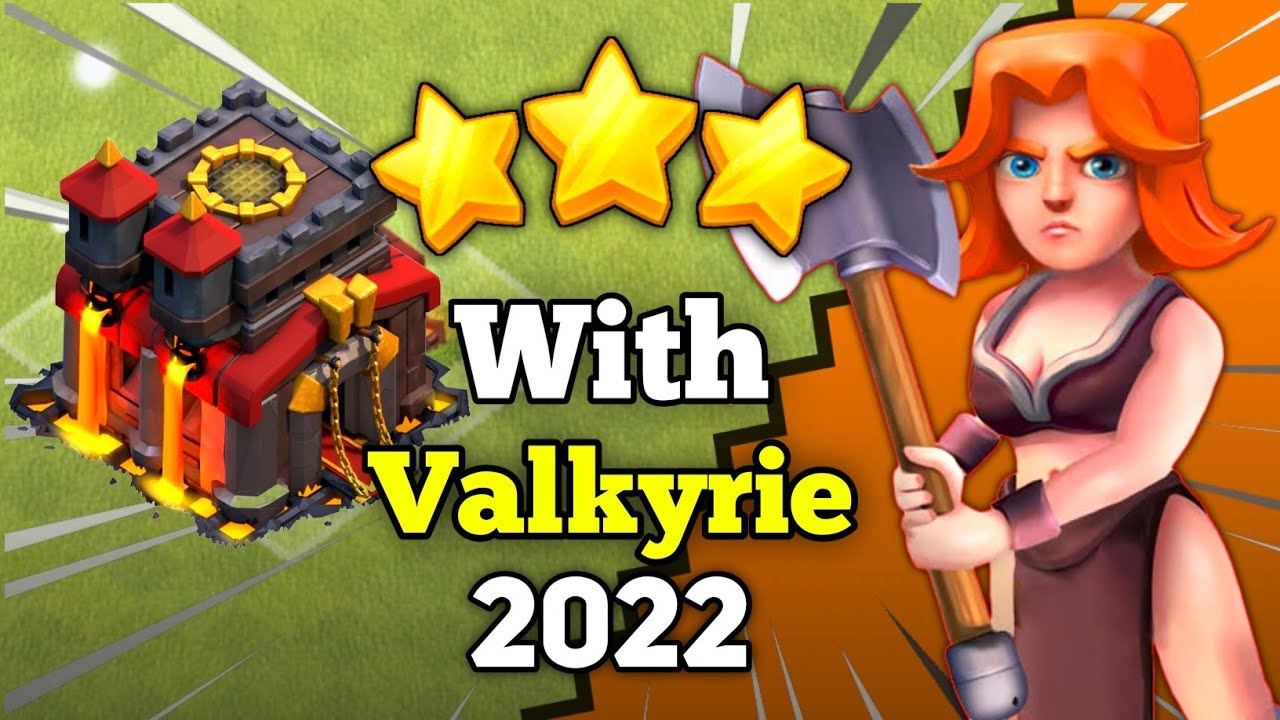 Th10 Valkyrie Attack Strategy 2022 | Valkyrie Attack Clash of Clans | MG Legend