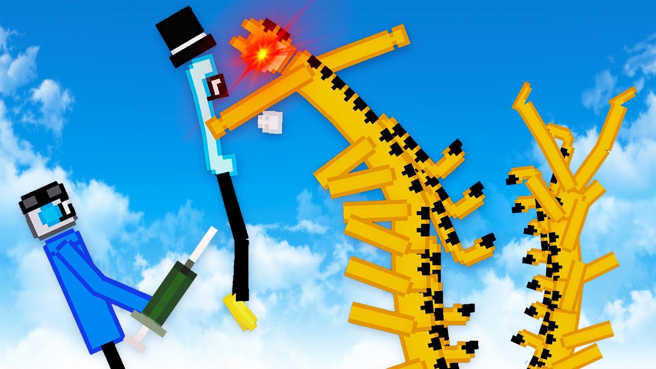 We Mutate Garfield and Eat Everyone in People Playground!