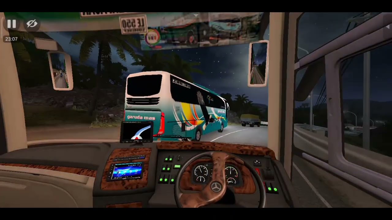 (POV BUSSID) JETBUS HD2 MERCEDES-BENZ 1626 ASXFM Denpasar-Gilimanuk