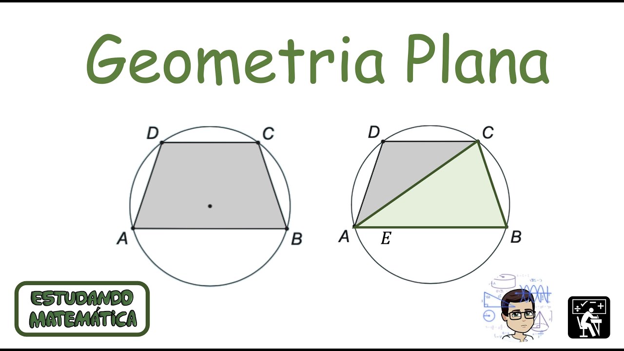 Geometria Plana - OBMEP (2015) - Raio de uma Circunferência Circunscrita a um Trapézio